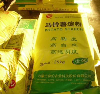 【廠家直銷 內(nèi)蒙 奈倫25kg馬鈴薯淀粉 優(yōu)質(zhì)土豆生粉】價格,廠家,圖片,淀粉,上海欣發(fā)調(diào)味食品廠-